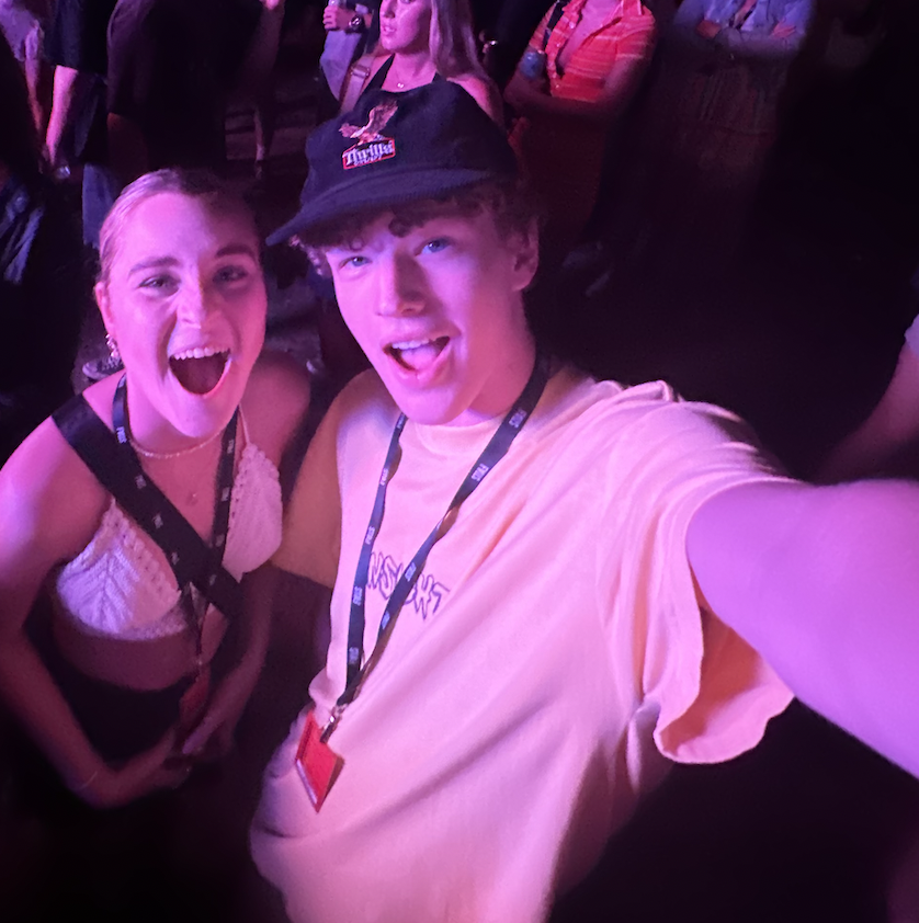 Tahlia and Tate at Falls Festival